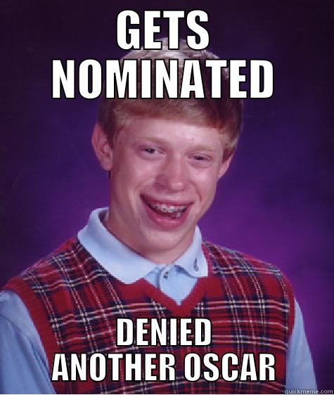 GETS NOMINATED DENIED ANOTHER OSCAR Bad Luck Brian