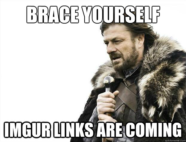 Brace yourself imgur links are coming  Brace Yourselves - Borimir