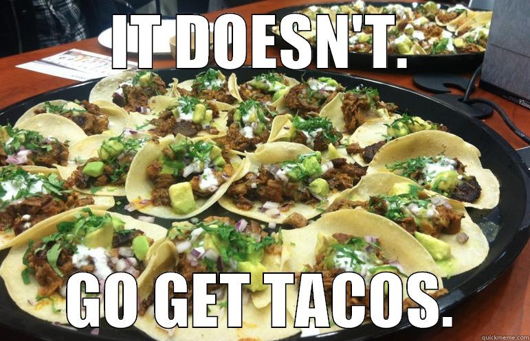 How the shutdown effects National Taco Day - IT DOESN'T. GO GET TACOS. Misc