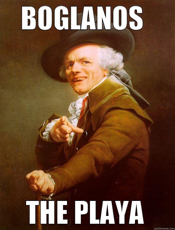 BOGLANOS  THE PLAYA Joseph Ducreux