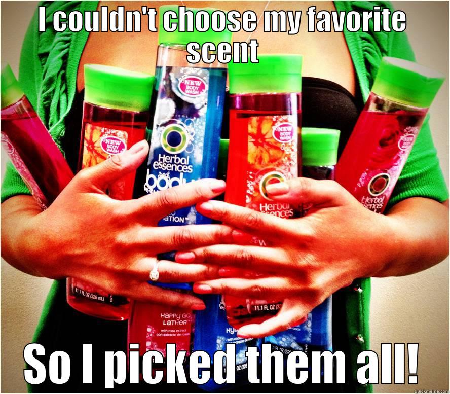 I COULDN'T CHOOSE MY FAVORITE SCENT SO I PICKED THEM ALL! Misc