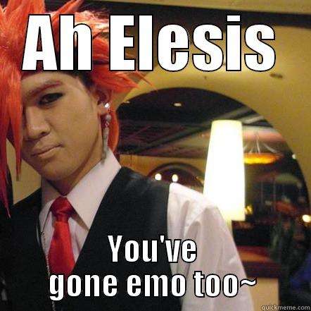 AH ELESIS YOU'VE GONE EMO TOO~ Misc