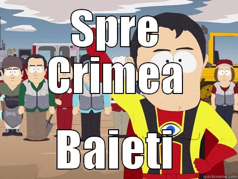 SPRE CRIMEA BAIETI Captain Hindsight