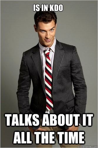 Is in KDO Talks about it all the time  Hamilton Hypocrite