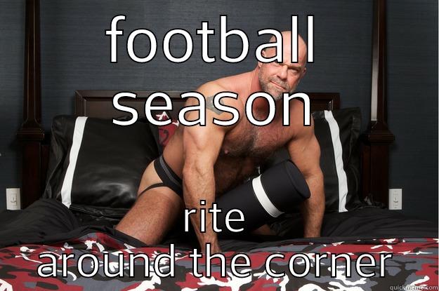 FOOTBALL SEASON RITE AROUND THE CORNER Gorilla Man