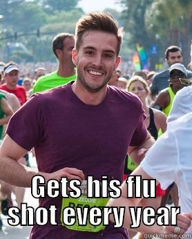 What the what -  GETS HIS FLU SHOT EVERY YEAR Ridiculously photogenic guy