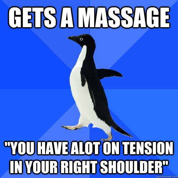 Gets a Massage 
