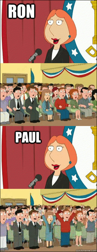 ron paul  Mayor Lois