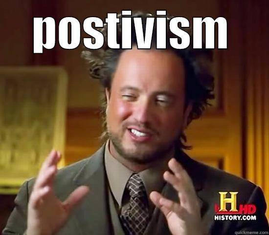 POSTIVISM  Ancient Aliens