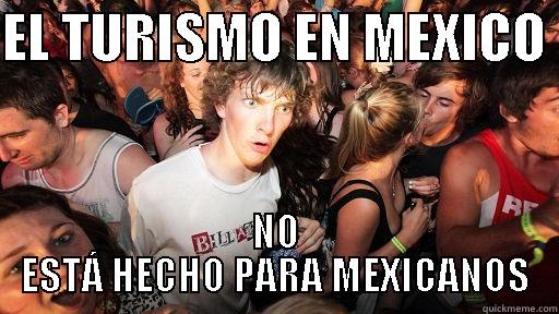 EL TURISMO EN MEXICO  NO ESTÁ HECHO PARA MEXICANOS Sudden Clarity Clarence
