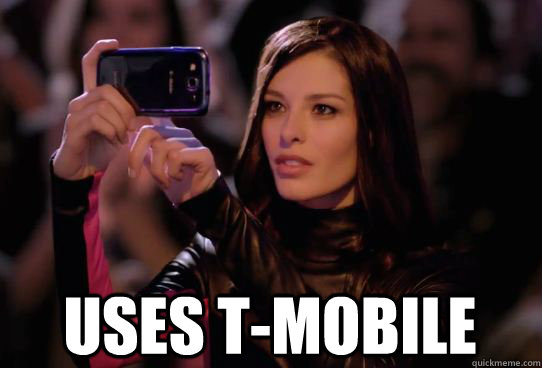  uses t-mobile  -  uses t-mobile   Dumbass T-Mobile Girl