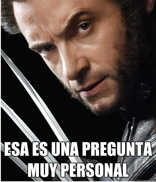  esa es una pregunta muy personal  