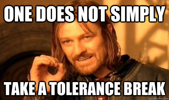 One does not simply Take a tolerance break - One does not simply Take a tolerance break  One does not simply beat skyrim