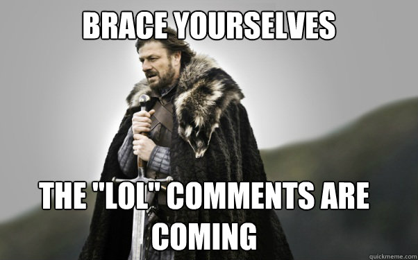 BRACE YOURSELVES The 