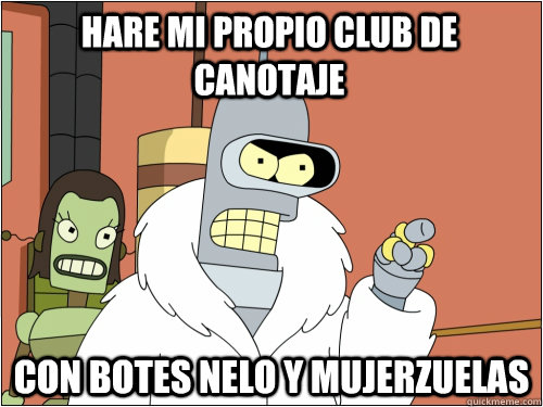 hare mi propio club de canotaje con botes nelo y mujerzuelas  Blackjack Bender