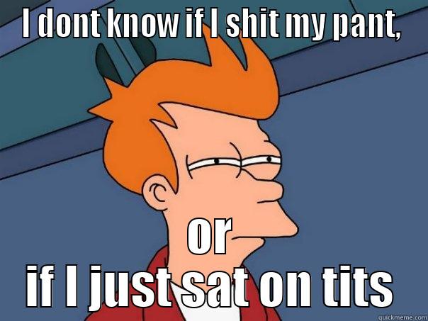 I DONT KNOW IF I SHIT MY PANT, OR IF I JUST SAT ON TITS Futurama Fry