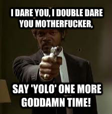    Pulp Fiction meme