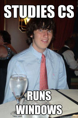 studies CS runs windows  Ok Guy Owen