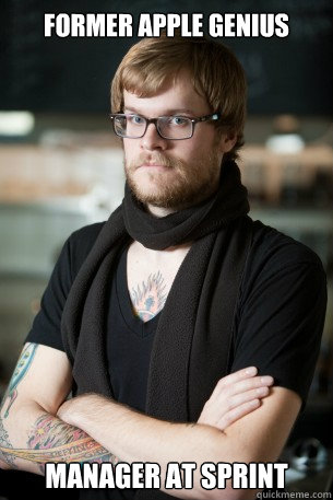 former apple genius manager at sprint - former apple genius manager at sprint  Hipster Barista