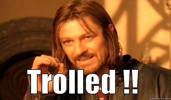  TROLLED !! Boromir