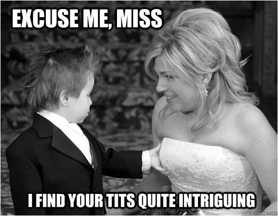 Excuse me, miss i find your tits quite intriguing - Excuse me, miss i find your tits quite intriguing  Misc