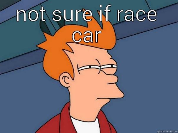NOT SURE IF RACE CAR     Futurama Fry