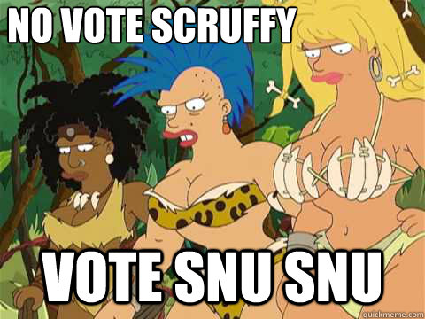 No vote scruffy vote snu snu - No vote scruffy vote snu snu  Misc