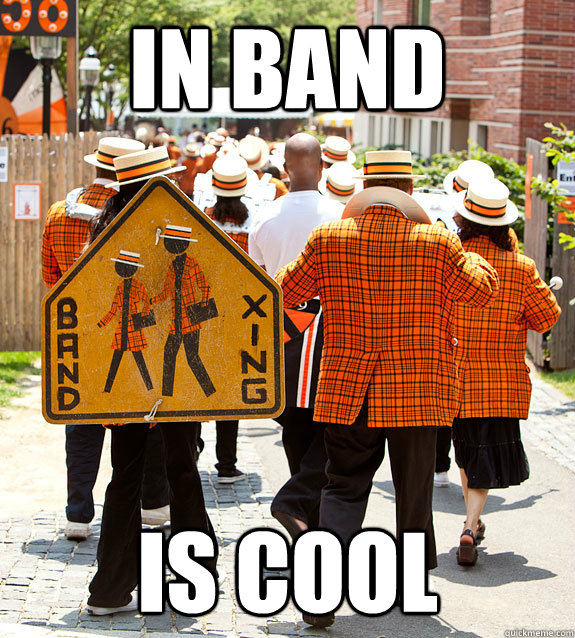 In Band is cool  Princeton Problems