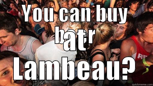YOU CAN BUY BEER AT LAMBEAU? Sudden Clarity Clarence