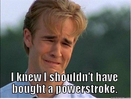  I KNEW I SHOULDN'T HAVE BOUGHT A POWERSTROKE. 1990s Problems