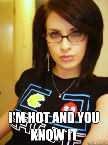  I'm hot and you know it  Cool Chick Carol