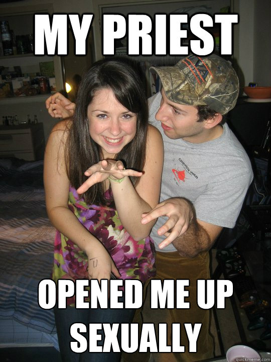 My Priest Opened me up sexually  