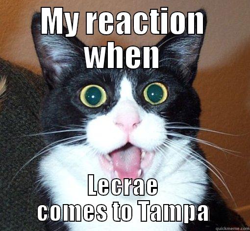 MY REACTION WHEN LECRAE COMES TO TAMPA Misc