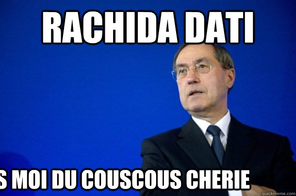 RACHIDA DATI FAIS MOI DU COUSCOUS CHERIE  FNUMP
