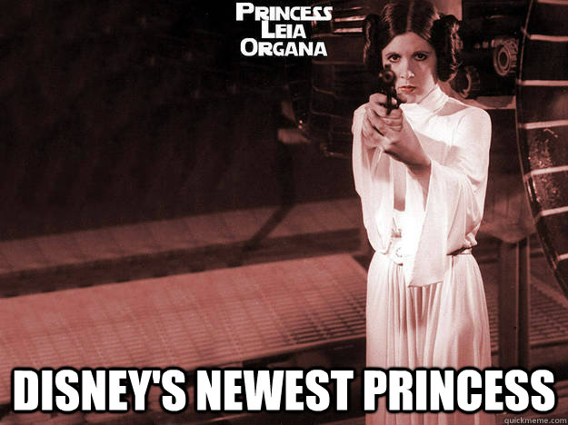  Disney's newest princess  Leia