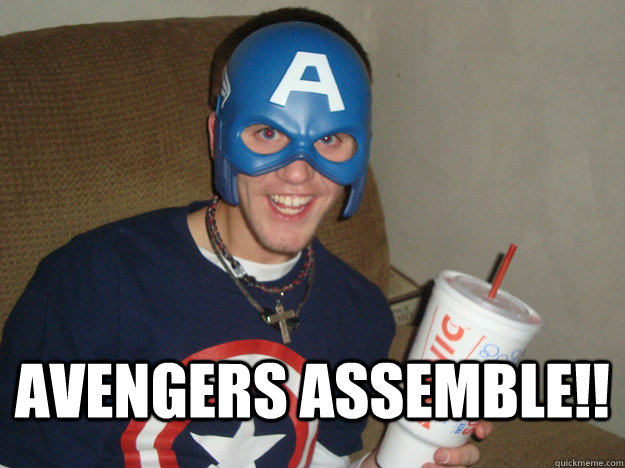 Avengers Assemble!! -  Avengers Assemble!!  Captain Austinmerica