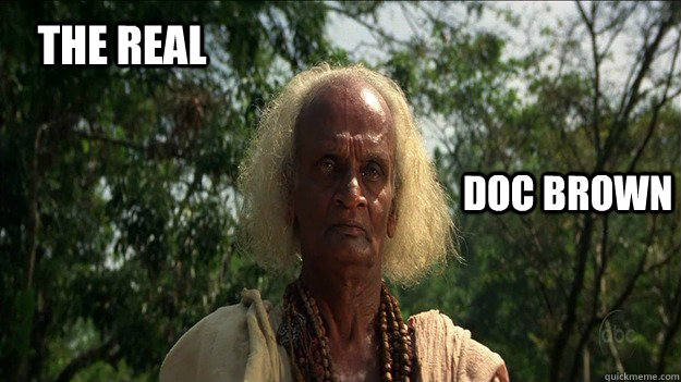 The real  doc brown  The Real Doc Brown