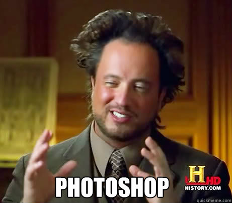  Photoshop  Ancient Alien Guy