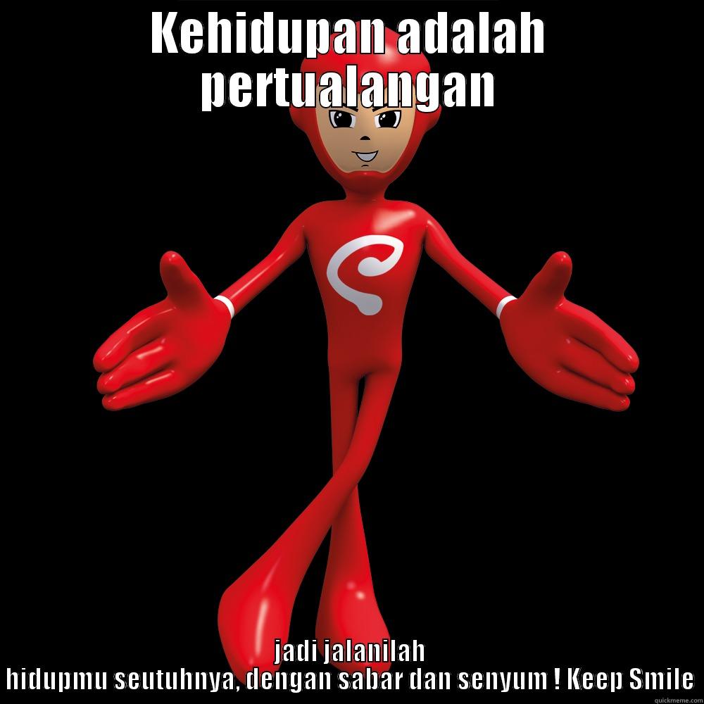 KEHIDUPAN ADALAH PERTUALANGAN JADI JALANILAH HIDUPMU SEUTUHNYA, DENGAN SABAR DAN SENYUM ! KEEP SMILE Inception