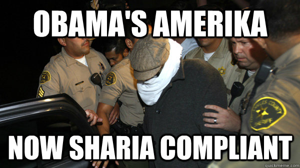 Obama's Amerika Now Sharia Compliant  Defend the Constitution