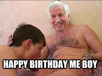 happy birthday me boy  