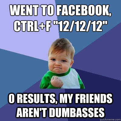 went to facebook, ctrl+f 