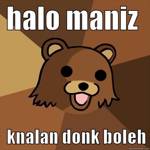 pedo super - HALO MANIZ    KNALAN DONK BOLEH Pedobear