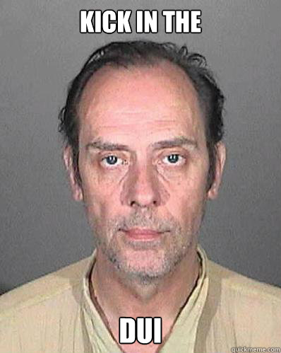 kick in the  DUI  Drunk Peter Murphy