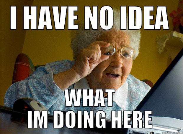 I HAVE NO IDEA WHAT IM DOING HERE Grandma finds the Internet