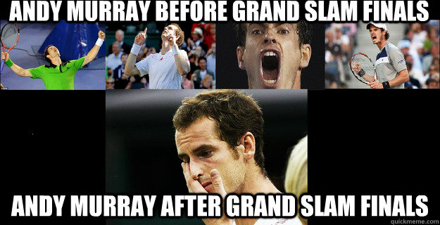 Andy murray before grand slam finals andy murray after grand slam finals  