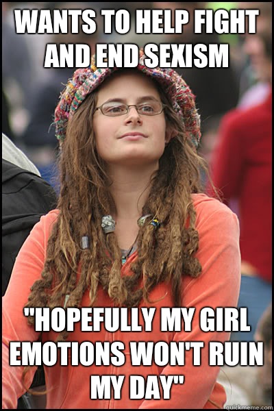 Wants to help fight and end sexism 