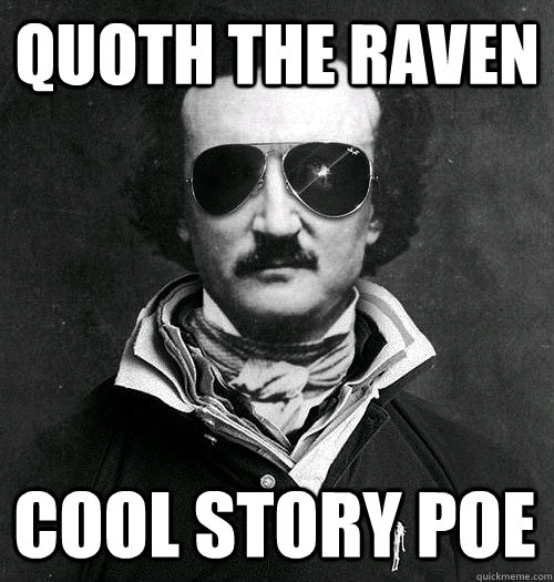 Quoth the raven cool story Poe  Edgar Allen Bro