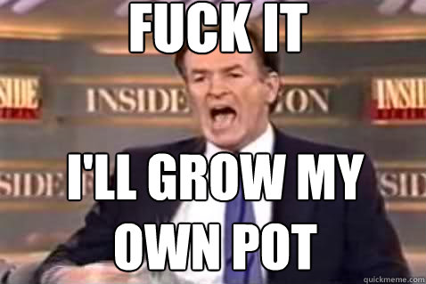 fuck it i'll grow my own pot  Fuck It Bill OReilly