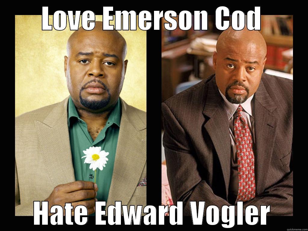 LOVE EMERSON COD HATE EDWARD VOGLER Misc